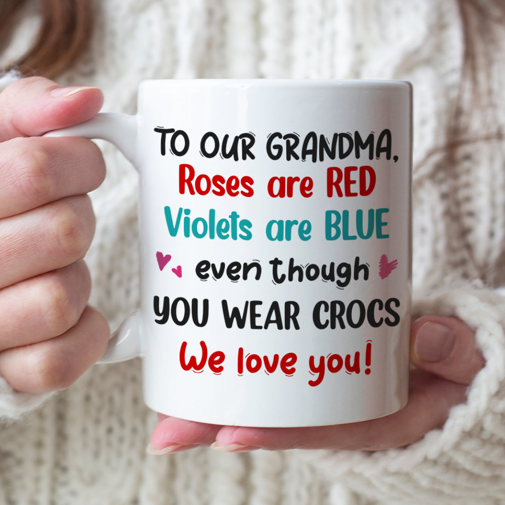 We Love You Personalized Grandma Coffee Mug 05PGTN260723