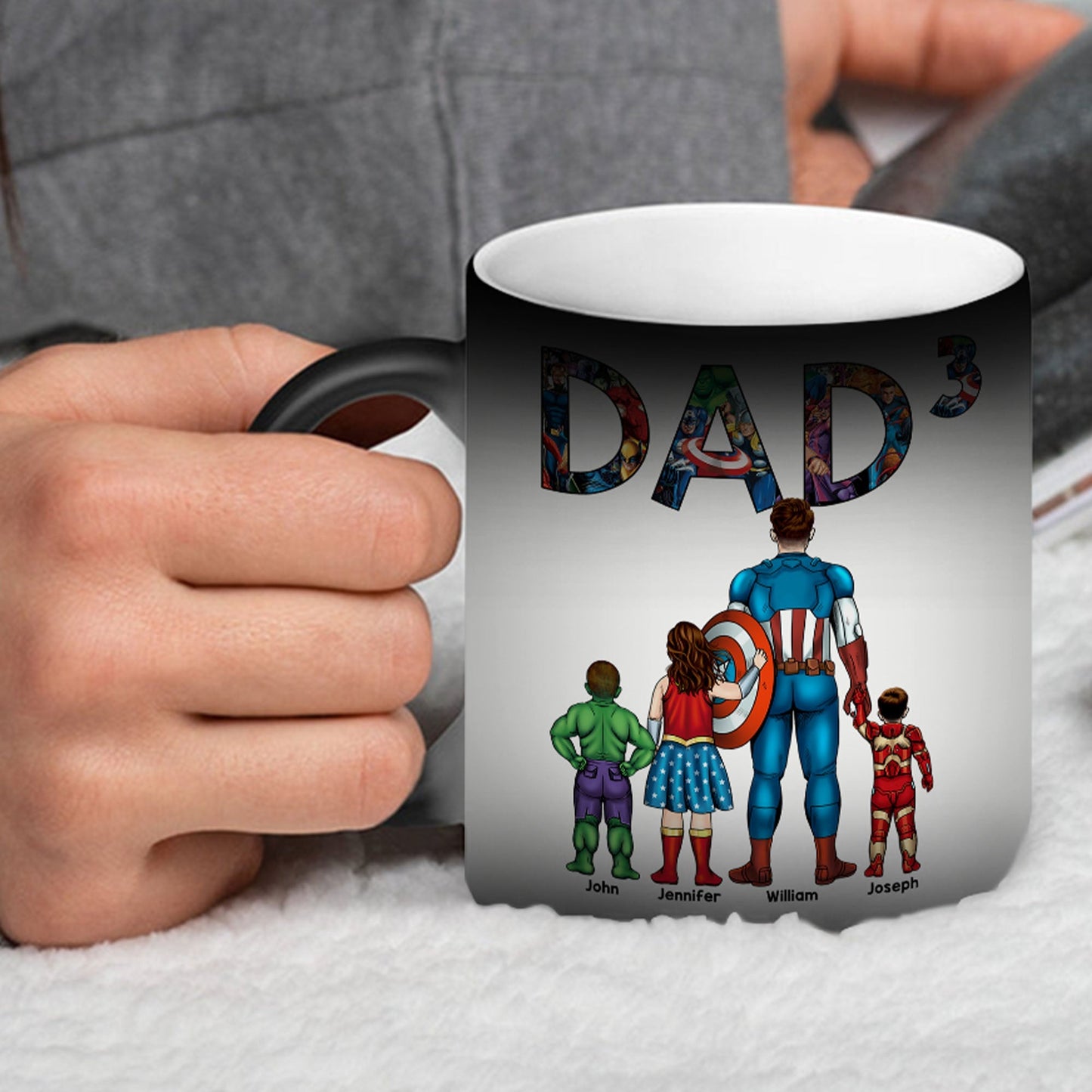 Personalized Gifts For Dad Magic Mug 032qhqn290324pa