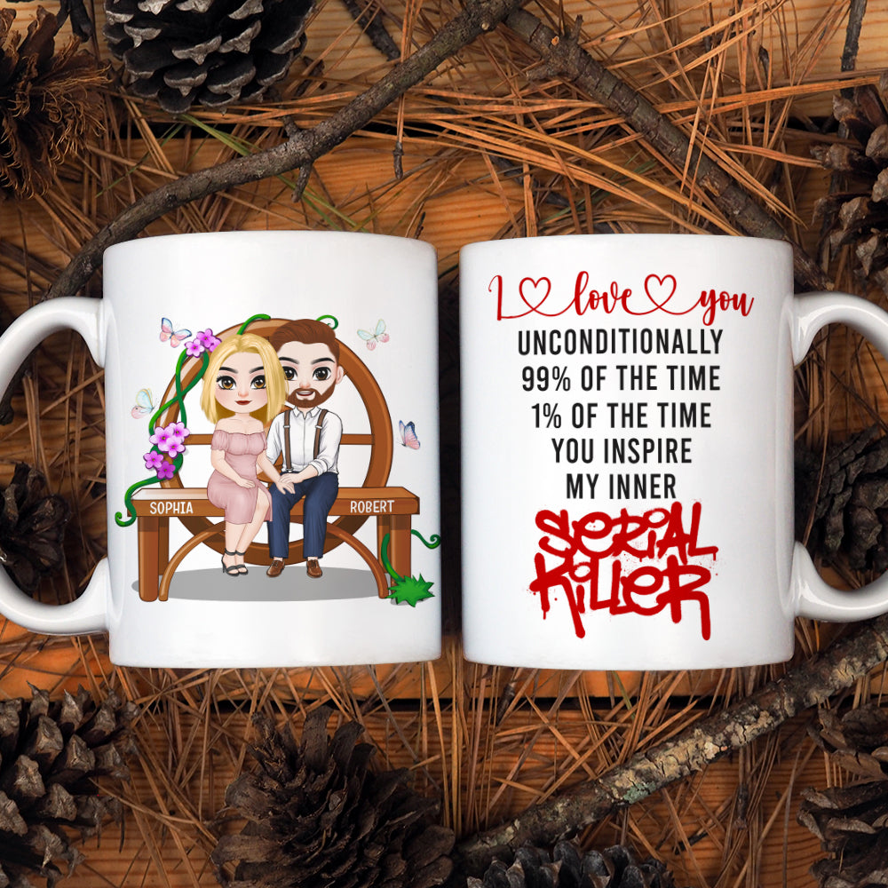 Couple Wedding Anniversary, Couple Happy Day White Mug