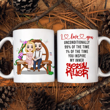 Couple Wedding Anniversary, Couple Happy Day White Mug