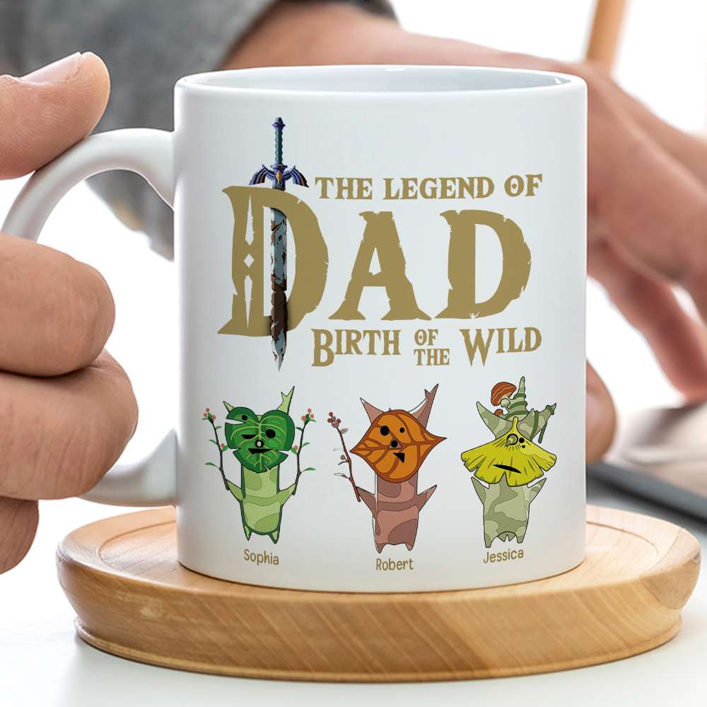 Legend Of Dad 07NAQN310523 Personalized Family Gaming Mug