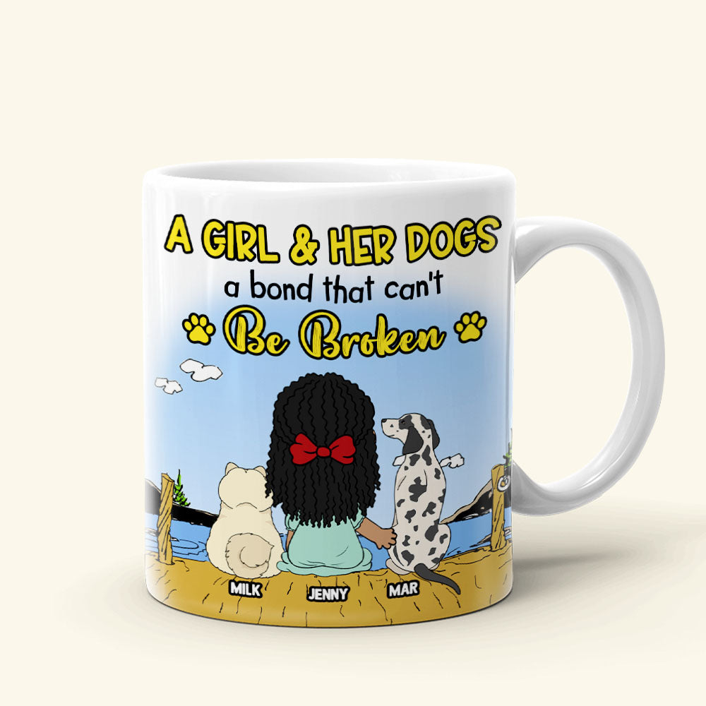 Personalized Gifts For Dog Lovers Coffee Mug 01NAMH250225HG