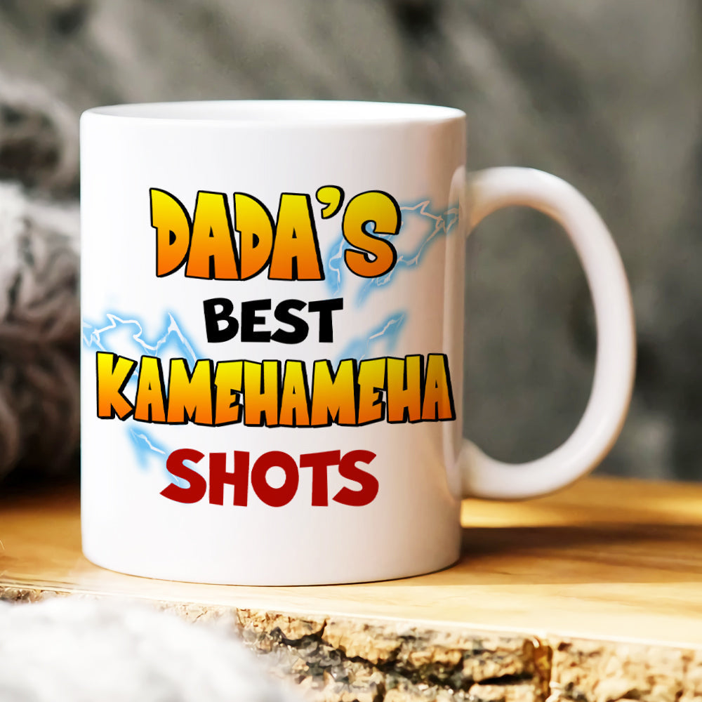 Dada's Best Shots, Gift For Dad, Personalized Mug, Funny Sperm Kids Mug 04TOHN140923HA