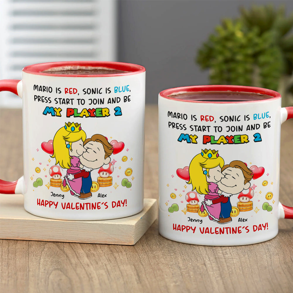 Personalized Gifts For Game Lover Coffee Mug Couple Valentine 03XQMH071224HG