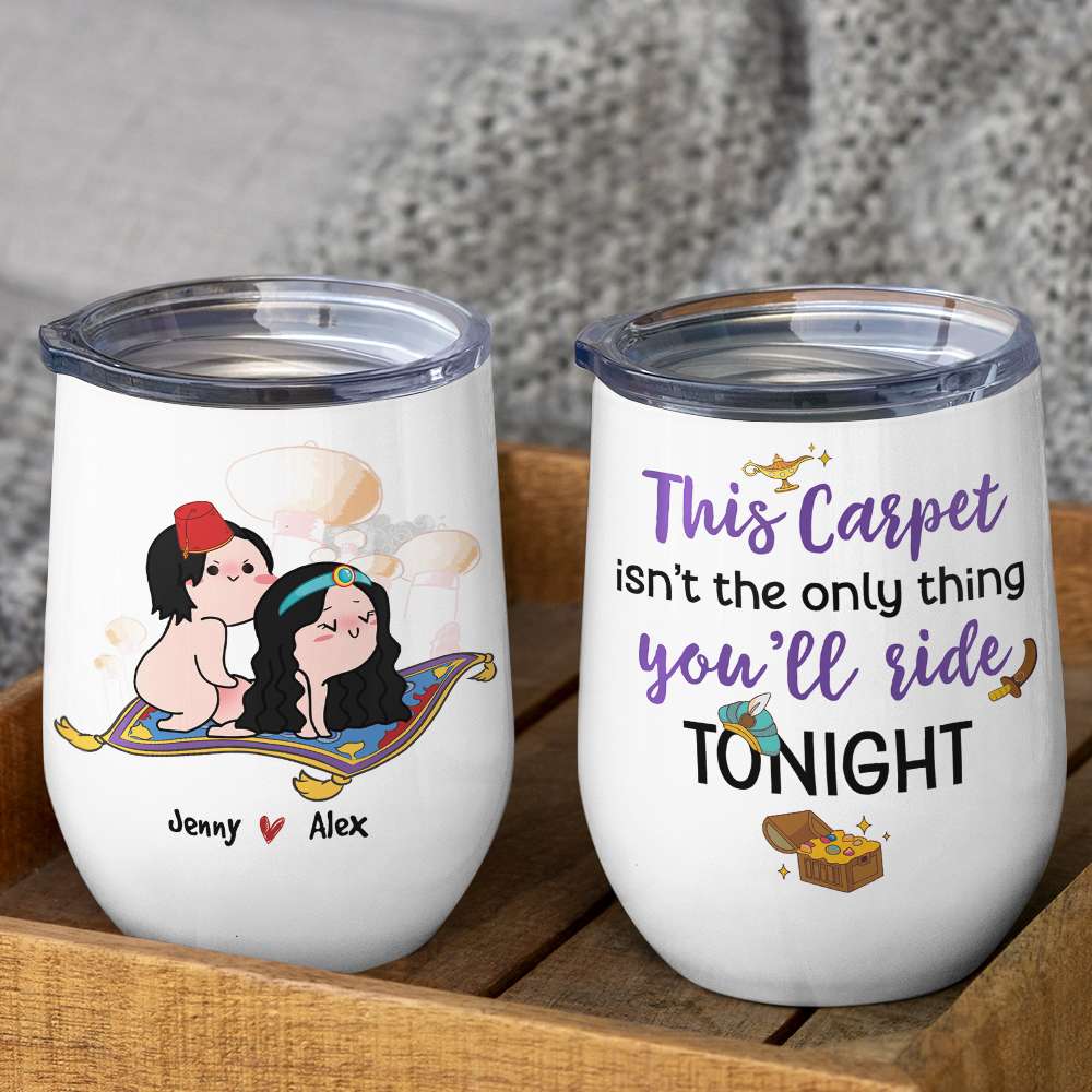 This Carpet Isn't The Only Thing You'll Ride Tonight, Personalized Couple Mug