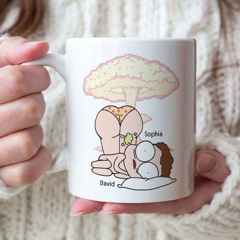 We're Past The Point Of Having To Hold In Our Farts-Personalized Coffee Mug-Gift For Couples- Funny Couple Mug