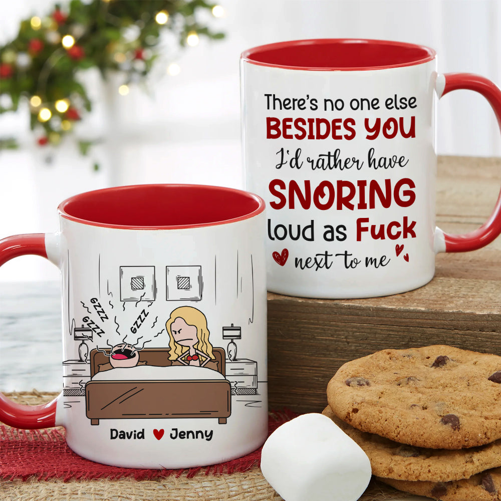 There's No One Else Besides You - Personalized Couple Mug- Gift For Funny Couple