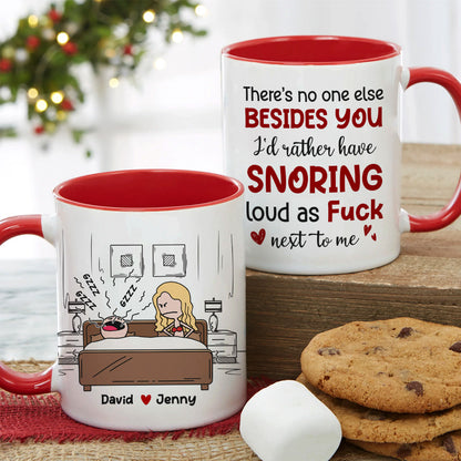 There's No One Else Besides You - Personalized Couple Mug- Gift For Funny Couple