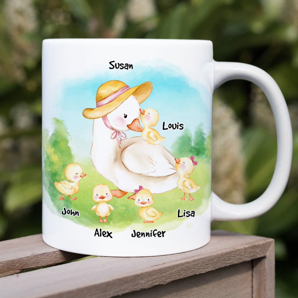 I'm Your Favorite Child, Gift For Mom, Personalized Mug, Duck Mom Mug, Mother's Day Gift