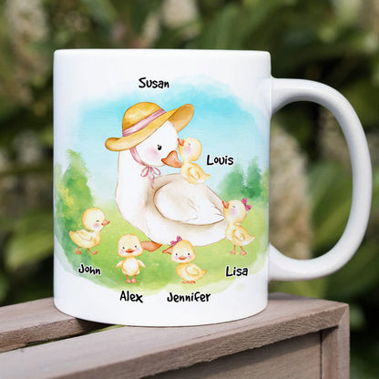 I'm Your Favorite Child, Gift For Mom, Personalized Mug, Duck Mom Mug, Mother's Day Gift