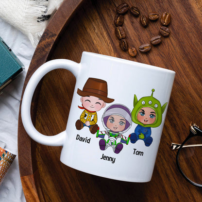 Best Dad Ever, Personalized Mug, Gift For Dads, Father's Day Gift, 04hutn170523ha