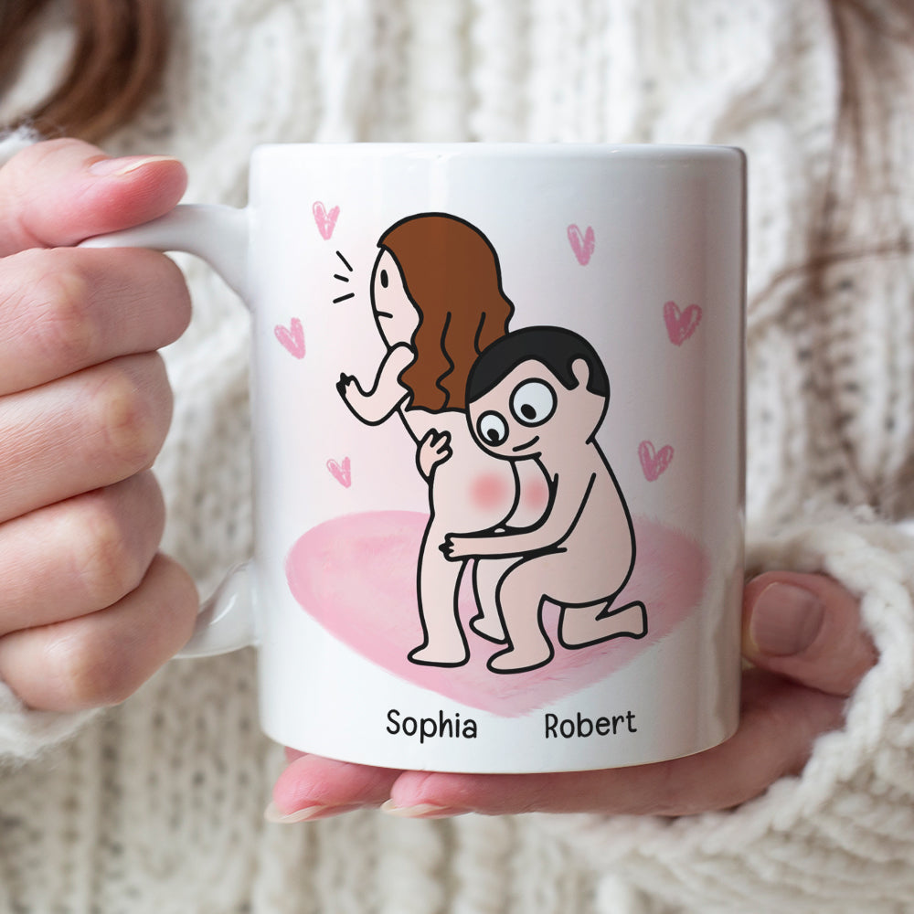 After All These Years I Still Just Want To Touch Your Butt Personalized Mug, Funny Gift For Couple