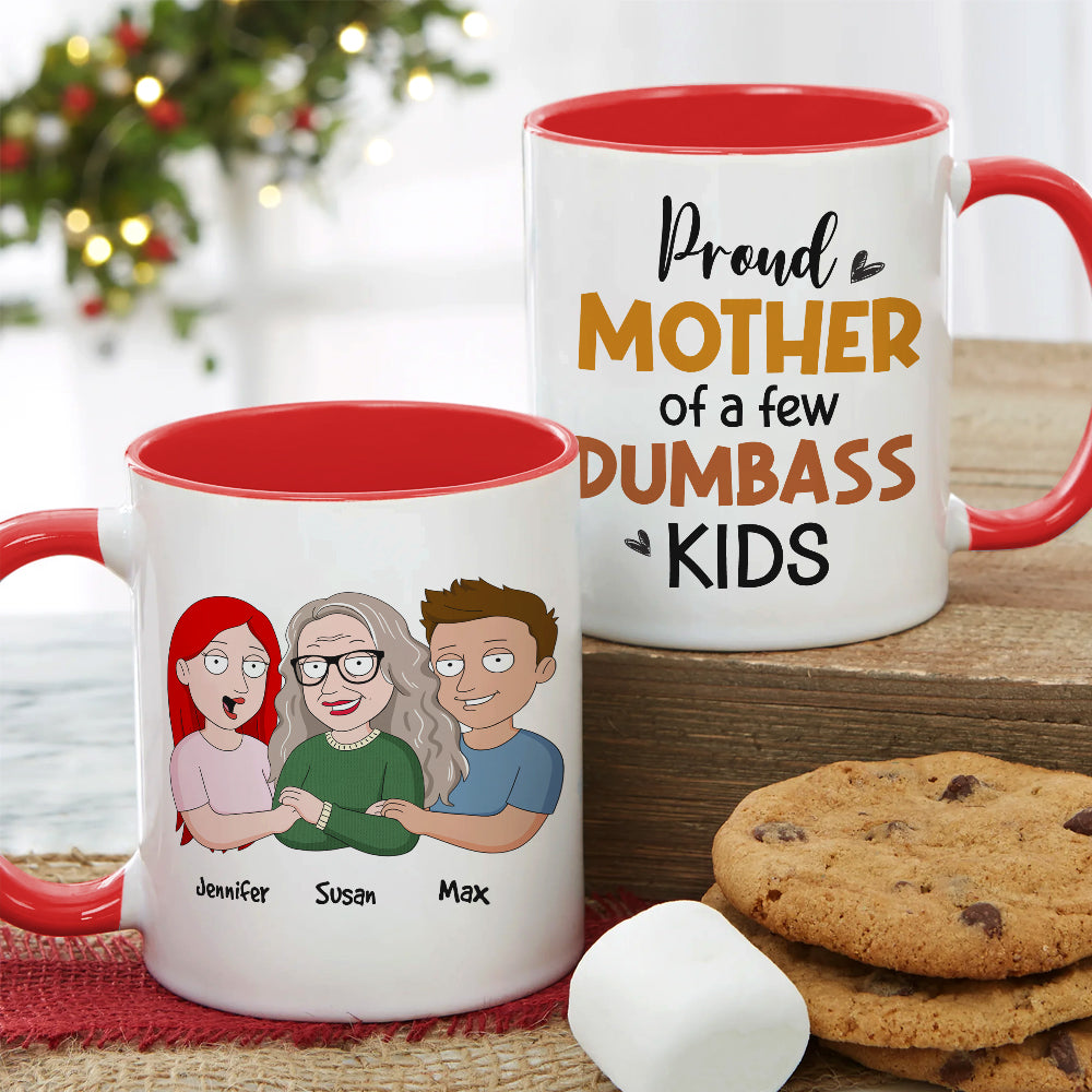 Proud Of Mother 07QHHN220423 Personalized Coffee Mug Accent Mug Wine Tumbler
