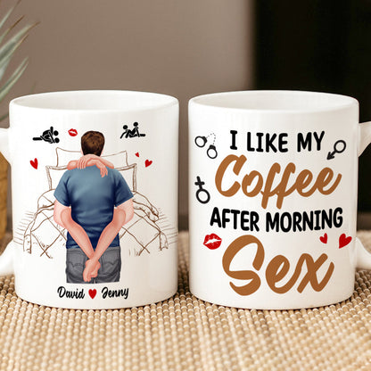 Personalized Gifts For Couple Coffee Mug I Like My Coffee Valentine's Gifts