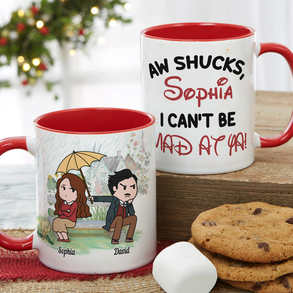 I Can't Be Mad At Ya! Gift For Couple-Personalized Coffee Mug- Couple Mug