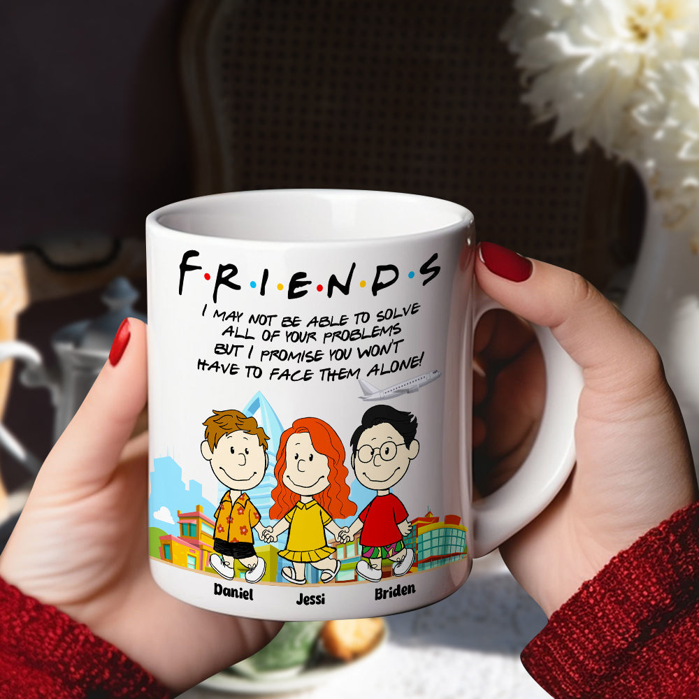 Personalized Gifts For Friends Coffee Mug Holding Hands 02ACLU140125HH
