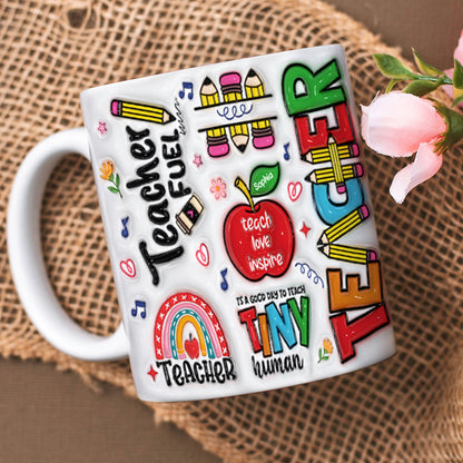 Personalized Gifts For Teacher Christmas Coffee Mug 07ACDT060924