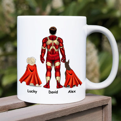 Dog Dad Personalized Coffee Mug 07DNHN240423TM