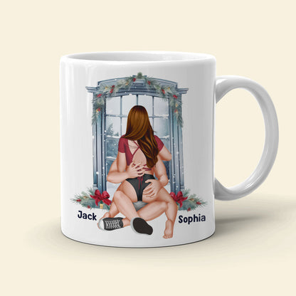I Love Your Butt, Personalized Naughty Couple Coffee Mug, Couple Gift