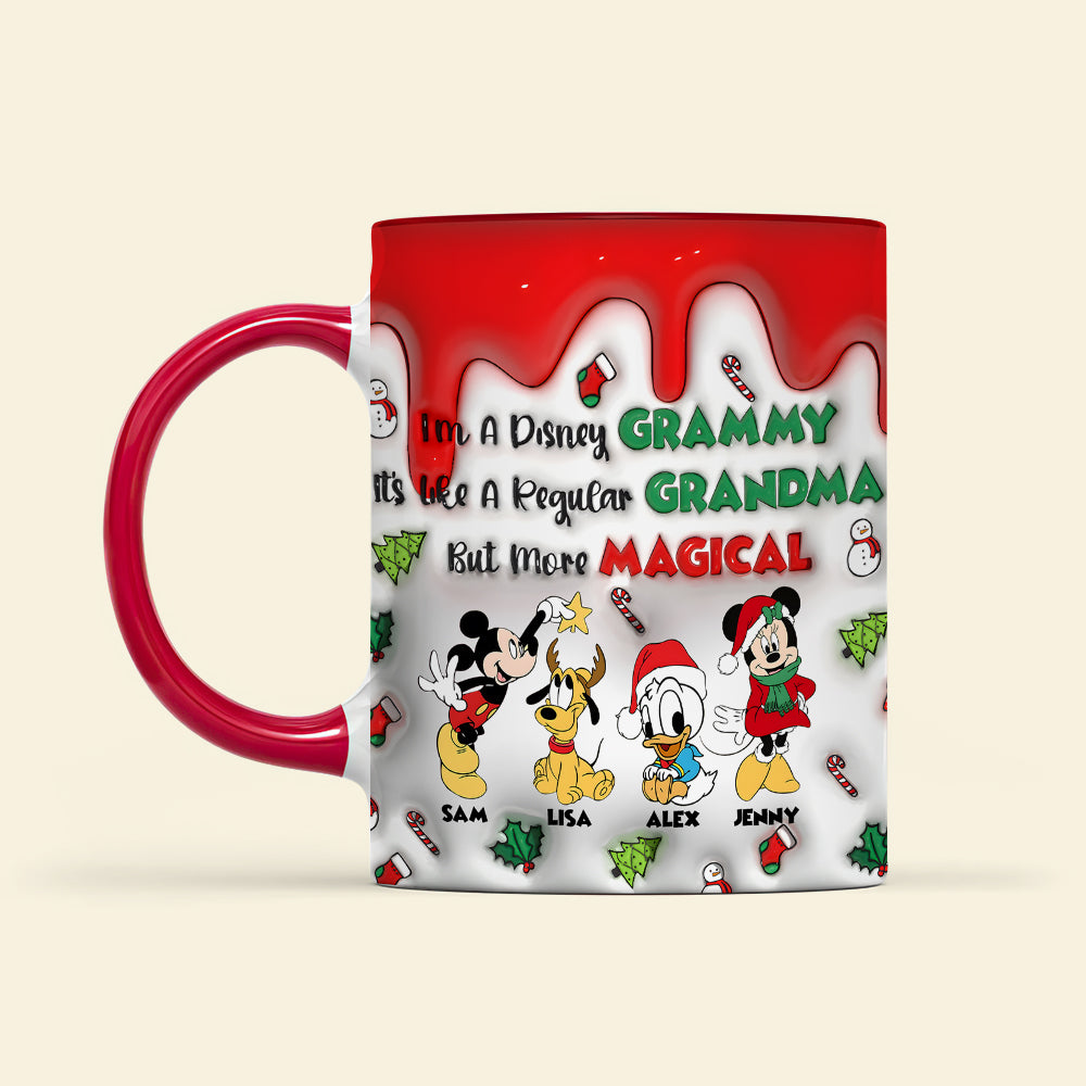 Personalized Gifts For Grandma Accent Mug Christmas 01XQMH160924