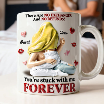 Playful Couple Coffee Mug - Personalized Gifts For Couple 04nalu090126