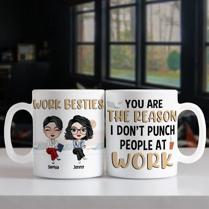 Exceptional Coworker, Best Work Friend, Personalized Coffee Mug, Perfect Gifts For Coworker