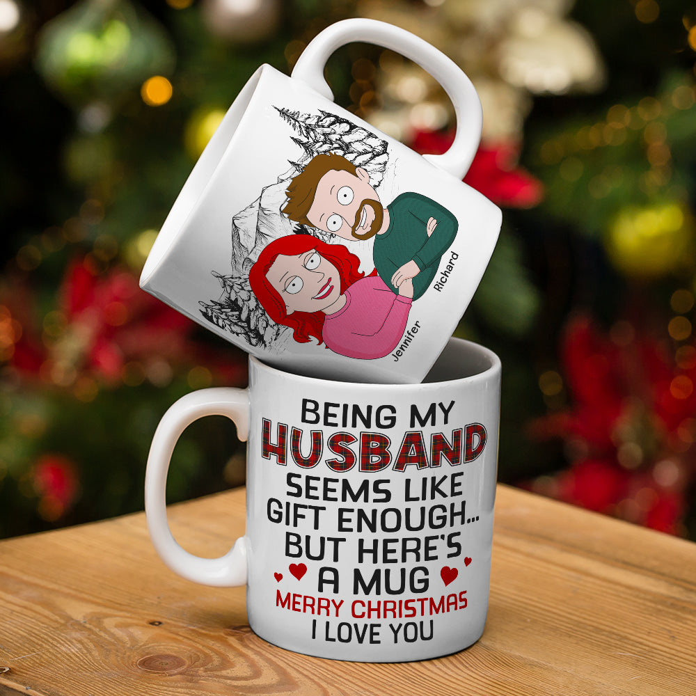 Merry Christmas I love You- Personalized Coffee Mug- Christmas Gift For Couple-Couple Coffee Mug-06naqn221123hh
