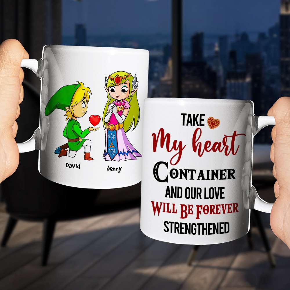 Couple Take My Heart 02nahn020623 Personalized Coffee Mug
