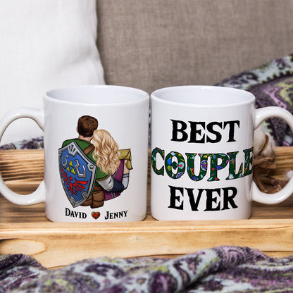 Romantic Couple, Best Couple Ever, Personalized Coffee Mug, Gifts For Couple, 02ohpo200723hh