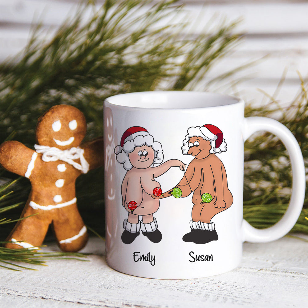 We're Going To Be Friends Forever Until We're Old And Gray, Old Best Friend White Mug