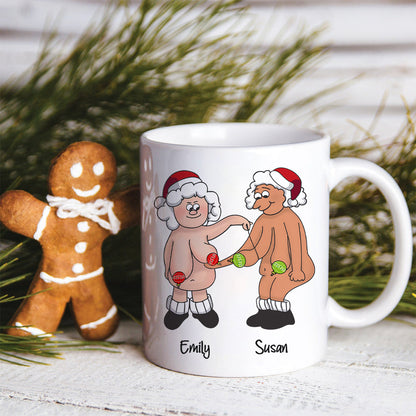 We're Going To Be Friends Forever Until We're Old And Gray, Old Best Friend White Mug