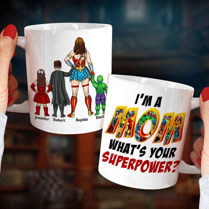 Superhero Mom DR-WHM-03dnqn180323tm Personalized Coffee Mug