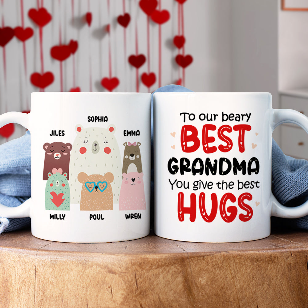 Personalized Gifts For Mom Coffee Mug To Our Beary Best Mama