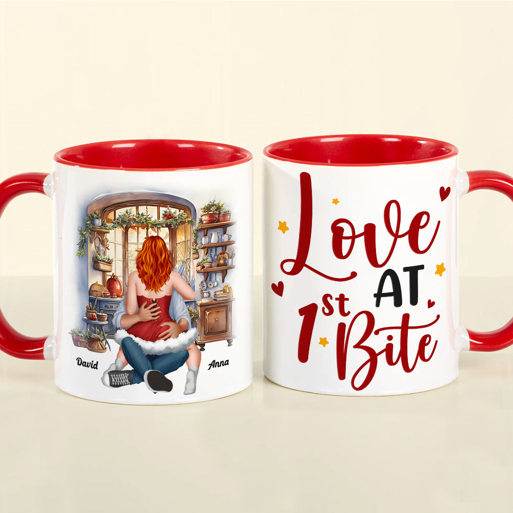 Love At First Bite, Personalized Mug, Naughty Gifts For Couple