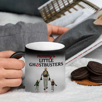 Personalized Gifts For Mom Magic Mug Mom And Kids Ghost Hunting Squad 04QHHN280324