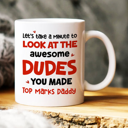 Best Freakin' Dad Ever Personalized Coffee Mug DR-WHM-03QHHN180423HH