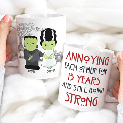 Couple 02BHLH040123 White Mug