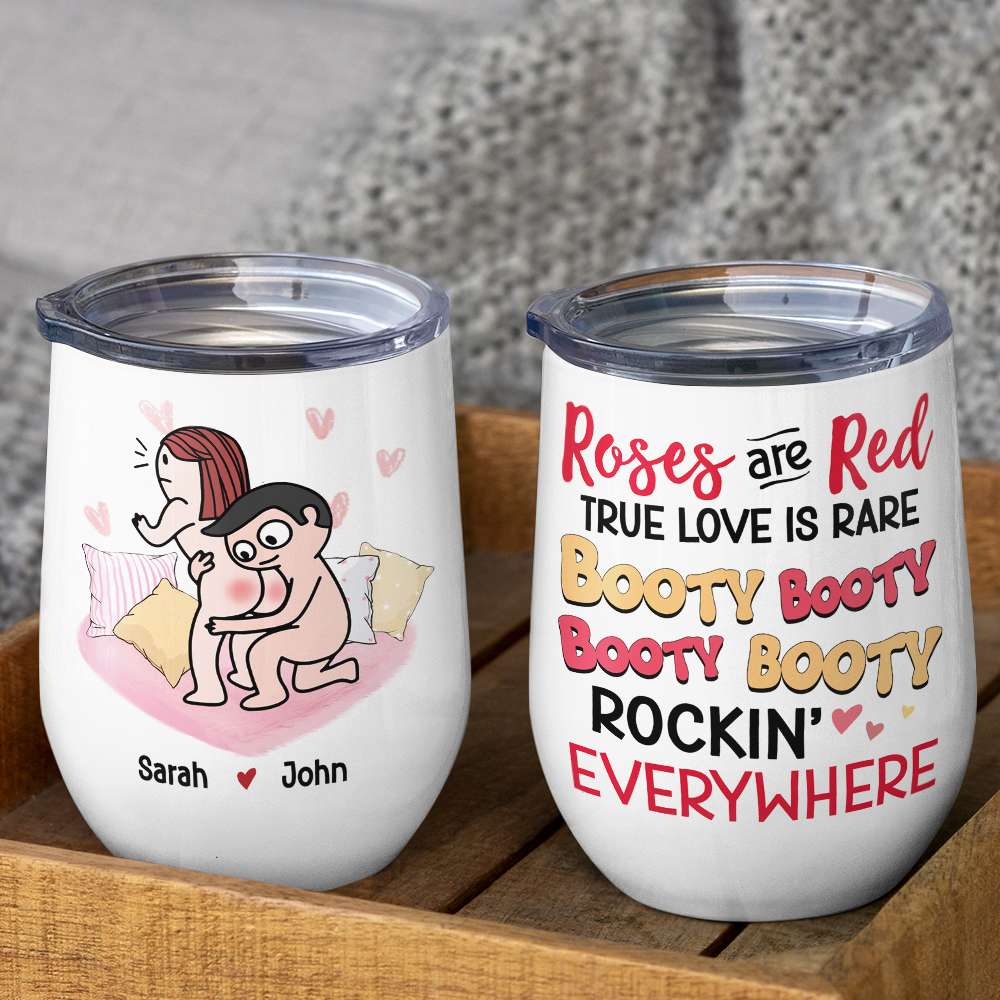 Roses Are Red, True Love is Rare, Personalized Couple Mug, Gift For Couple