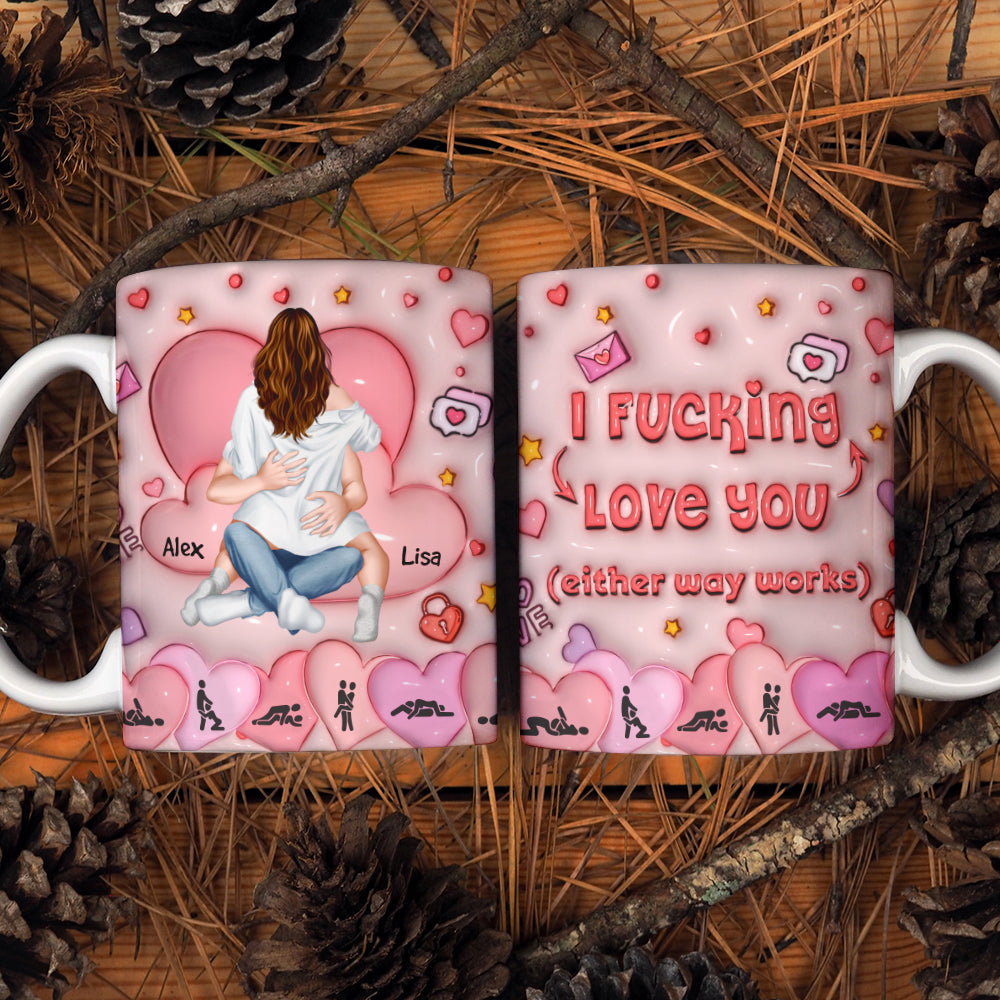 Personalized Gifts For Couple Coffee Mug Naughty Couple 03TOMH041224HH