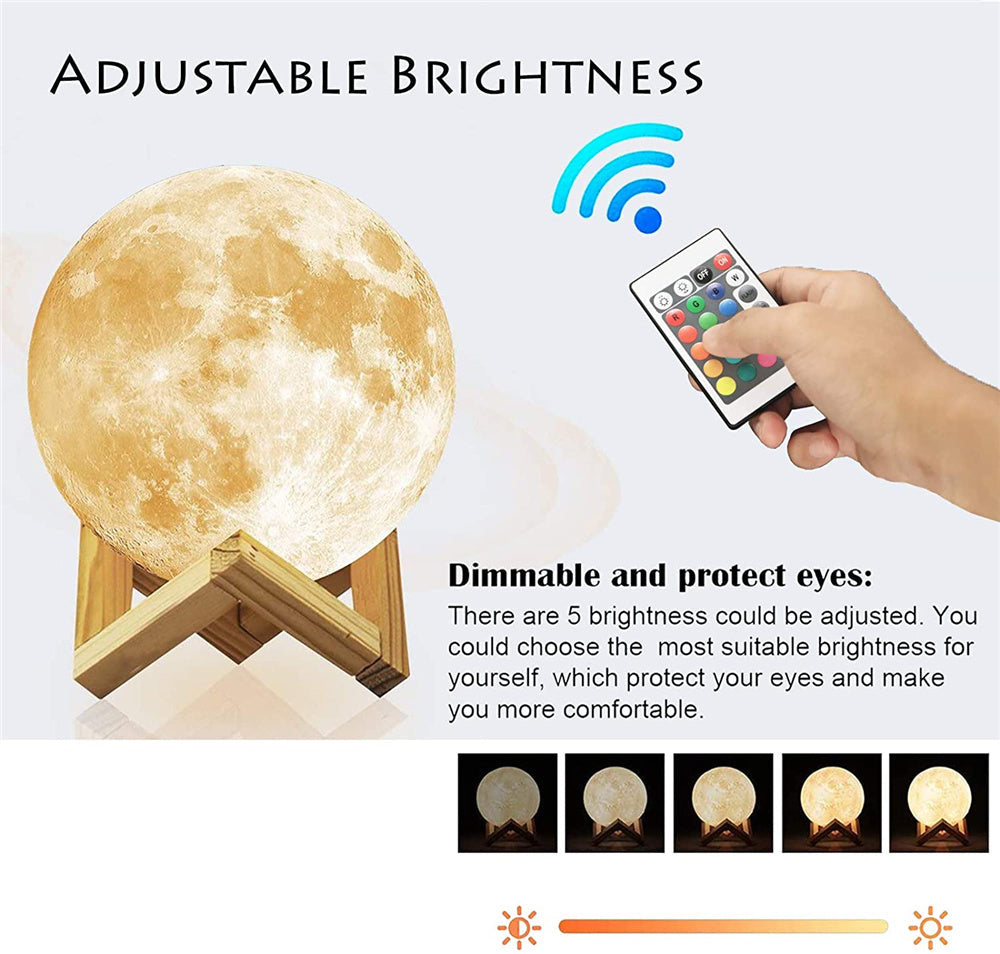 Enhance Your Nights With Led Moon Lamp
