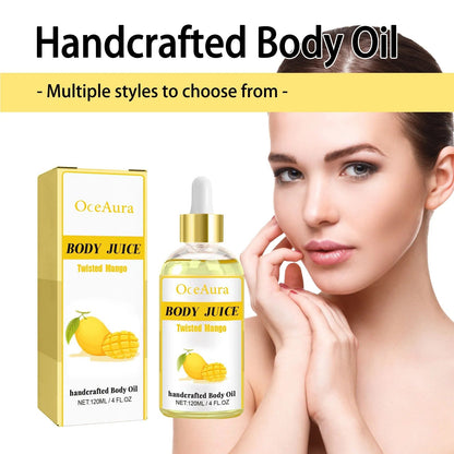 Mango Body Oil Moisturizing & Nourishing Massage Oil For Soft Skin, 100Ml