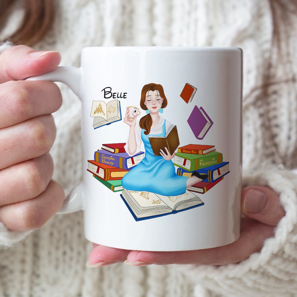 Year Of Books, Personalized Book Mug, Book Lover Gift, Custom Coffee Mug, 07HUPO301123PA