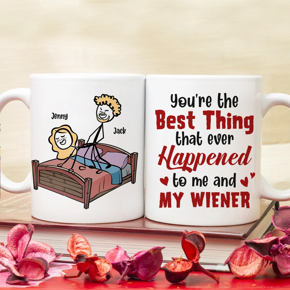 Couple, You're The Best Thing That Ever Happened To Me, Personalized Mug, Couple Mug