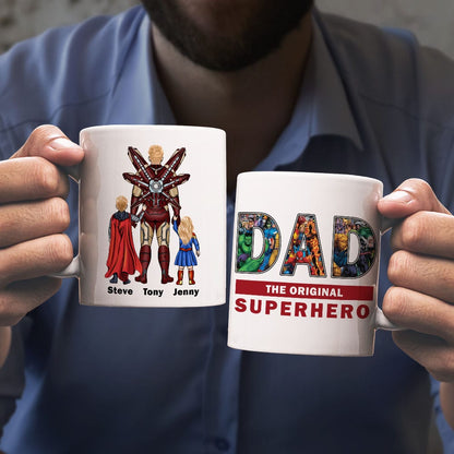 Father, Best Dad Ever, Personalized Mug, Gifts For Dad, 03HTPO180523TM