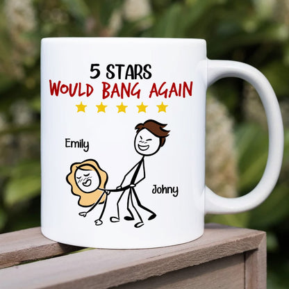 Couple, Would Bang Again, Personalized Mug, Gift For Couple