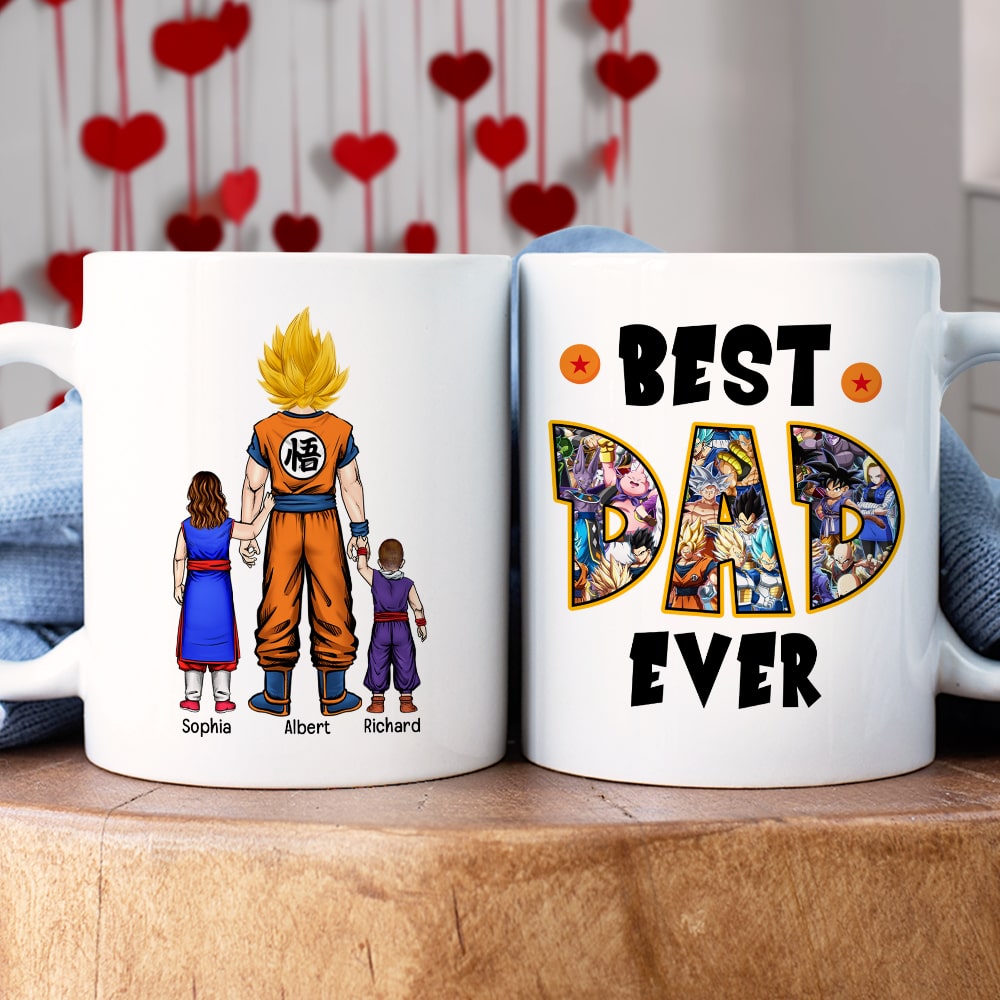 Personalized Gifts For Father Coffee Mug Best Dad Ever 01QHQN200324HH