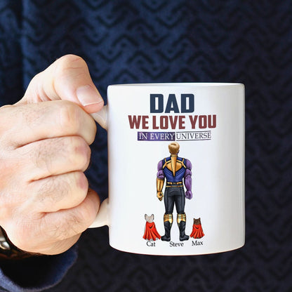 Father, Dad I Love You, Personalized Mug, Gifts For Dad, 03DNPO060523TM
