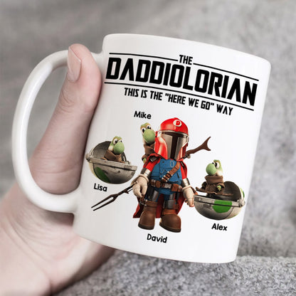 The Best Dad "Here We Go" Father's Day 03hthn260523 Personalized Mug