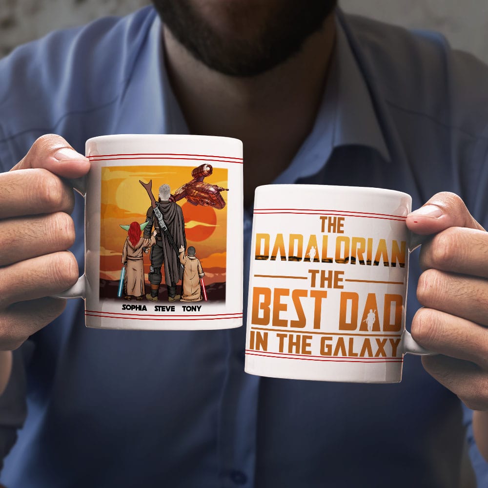 Father, Best Dad Ever, Personalized Mug, Gifts for Dad, 03DNPO190523HH