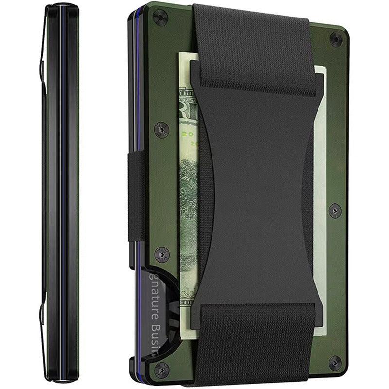 Carbon Fiber Wallet - Rfid Blocking Metal Card Holder